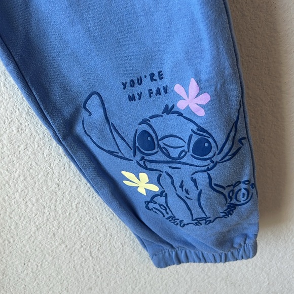 Disney Stitch Joggers - Girls L 10-12 - Picture 2 of 7